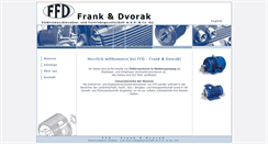 Desktop Screenshot of frank-dvorak.at